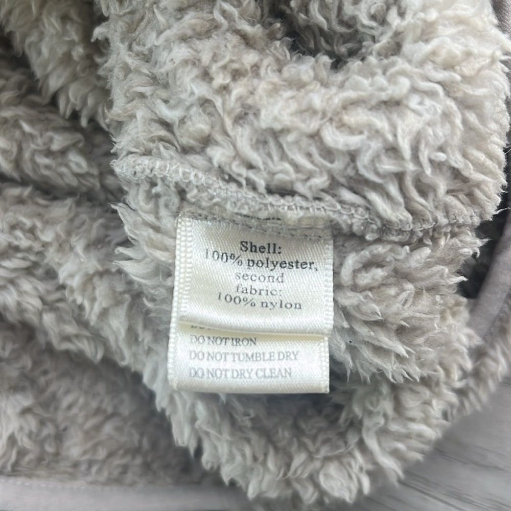 Dylan Los Angeles Cozy Sherpa Fleece Pullover 1/2 Zip Medium - Picture 8 of 9